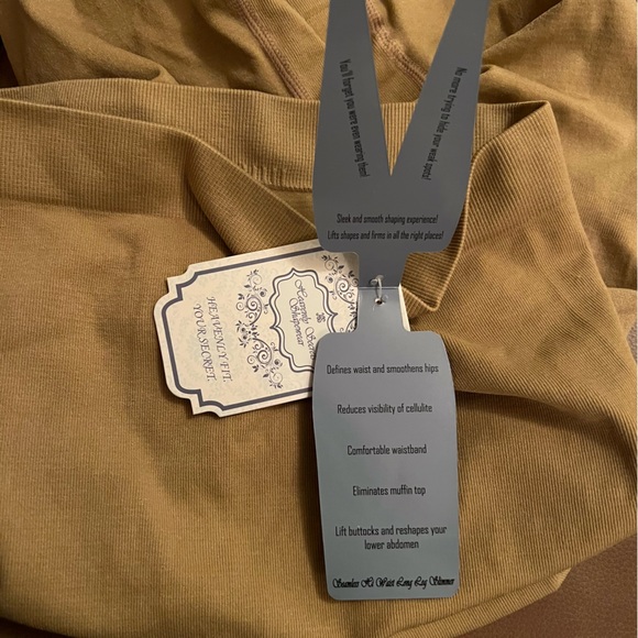 Heavenly Secrets Womens Shapewear High Rise Long Leg Nude 4X NWT - Picture 3 of 5